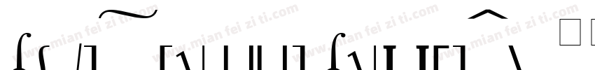 Insight SSi Italic字体转换